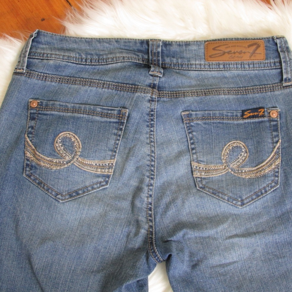 Seven7 Bermuda Shorts Sz 4 E74